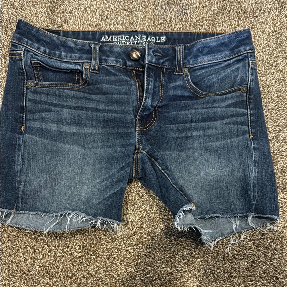 American Eagle Outfitters Blue Denim Shorts